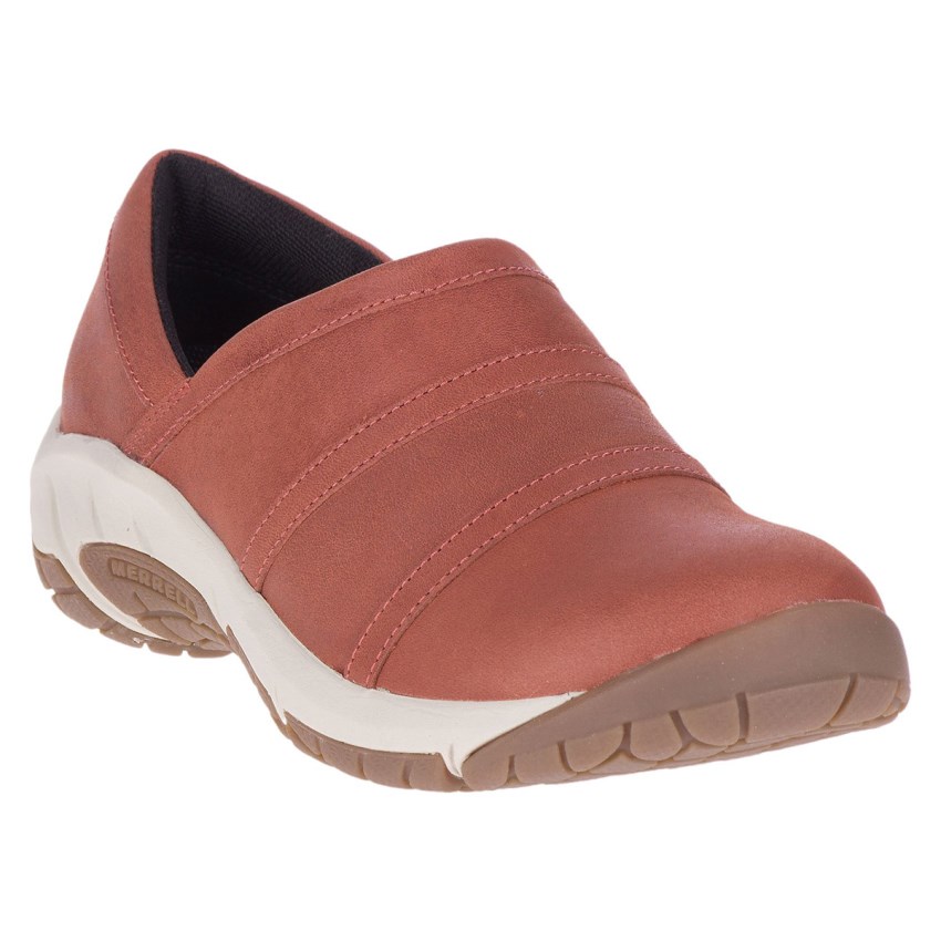 Chaussure Casual Merrell Encore Moc 4 Leather Corail Femme | P.C.GFVY